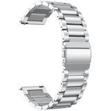 Bandje geschikt voor Garmin Vivomove Style 42mm - Metalen Horlogebandje - Zilver