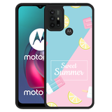 Hardcase hoesje geschikt voor Motorola Moto G10 - Sweet Summer