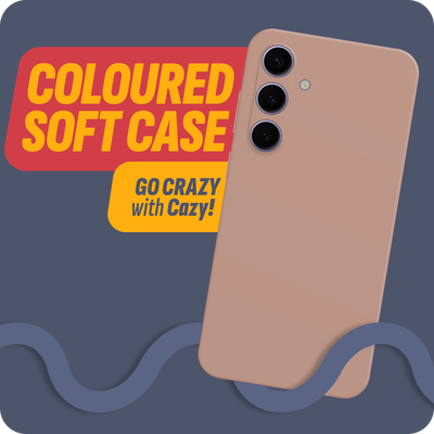 Cazy Soft Color TPU Hoesje geschikt voor Samsung Galaxy S24+ - Roze