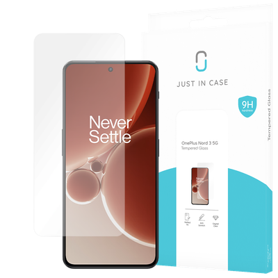 Just in Case OnePlus Nord 3 5G - Screenprotector Tempered Glass