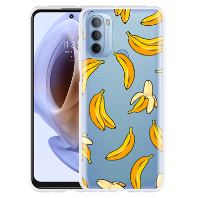 Cazy Hoesje geschikt voor Motorola Moto G41 - Banana