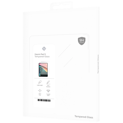 Cazy Tempered Glass Screen Protector geschikt voor Xiaomi Pad 5 - Transparant