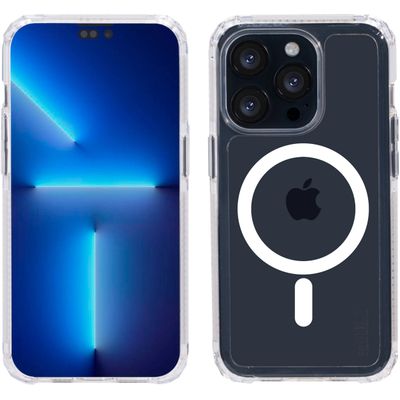 SoSkild Defend Heavy Impact Magnetic Case geschikt voor iPhone 14 Pro - Transparant