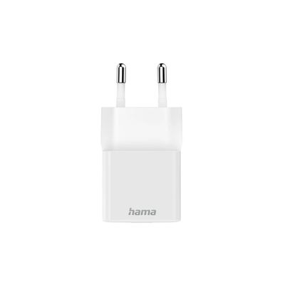 Hama 20W USB-C Oplader - 1 x USB-C PD - Wit