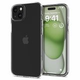 Spigen Liquid Crystal Case geschikt voor Apple iPhone 15 Plus Telefoonhoesje - Transparant