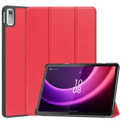 Cazy Hoes geschikt voor Lenovo Tab P11 Gen 2 - TriFold Tablet Smart Cover - Rood