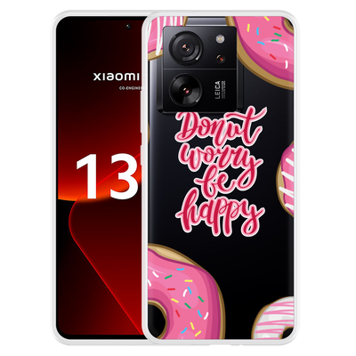 Cazy Hoesje geschikt voor Xiaomi 13T/13T Pro Donut Worry