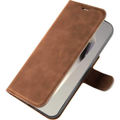 Cazy Premium Wallet Hoesje geschikt voor Samsung Galaxy S24 Ultra - Bruin