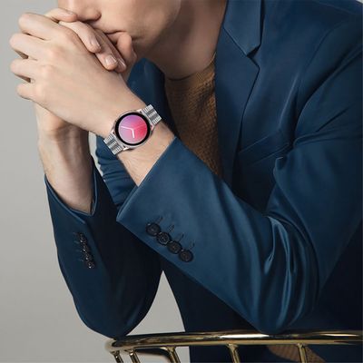 Cazy OnePlus Watch Bandje - Stalen Watchband - 22mm - Zilver