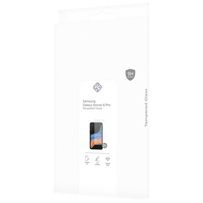 Cazy Tempered Glass Screen Protector geschikt voor Samsung Galaxy Xcover 6 Pro - Transparant - 2 stuks
