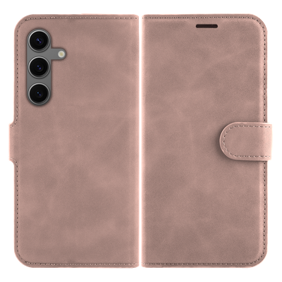 Cazy Premium Wallet Hoesje geschikt voor Samsung Galaxy S24 - Roze