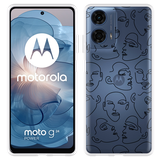 Hoesje geschikt voor Motorola Moto G04/G04s/G24/G24 Power Gezichten