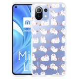 Hoesje geschikt voor Xiaomi Mi 11 Lite - Unicorn Cat