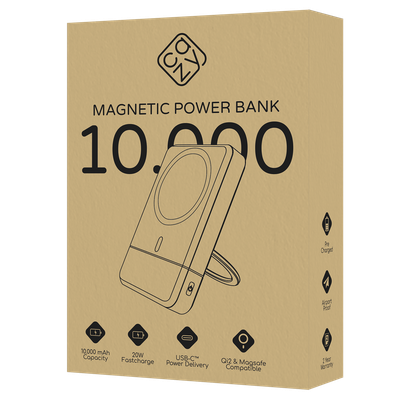 Cazy Powerbank 10.000mAh Magnetisch - geschikt voor MagSafe - iPhone Powerbank 15W