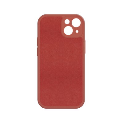 Cazy Soft Color TPU Hoesje geschikt voor iPhone 13 Mini - Rood