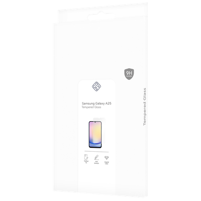 Cazy Tempered Glass Screen Protector geschikt voor Samsung Galaxy A25 - Transparant