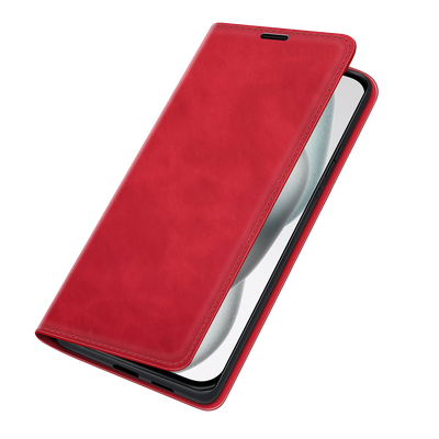 Cazy Wallet Magnetic Hoesje geschikt voor iPhone 15 - Rood