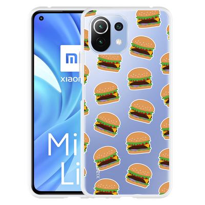Cazy Hoesje geschikt voor Xiaomi 11 Lite 5G NE/Mi 11 Lite - Burgers