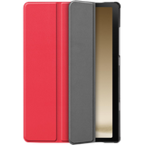Hoes geschikt voor Samsung Galaxy Tab A9 - TriFold Tablet Smart Cover - Rood