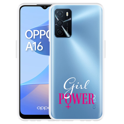 Cazy Hoesje geschikt voor Oppo A16/A16s - Girl Power