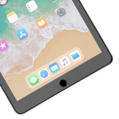 Cazy Tempered Glass Screen Protector geschikt voor iPad 9.7 2017 (5th Gen)/iPad 2018 (6th Gen) - Transparant - 2 stuks