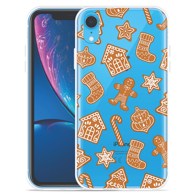 Cazy Hoesje geschikt voor iPhone Xr - Christmas Cookies