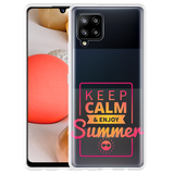 Hoesje geschikt voor Samsung Galaxy A42 - Summer Time