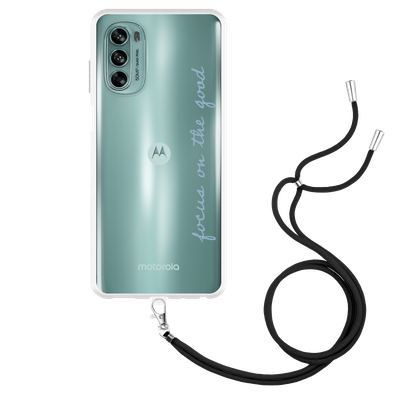 Cazy Hoesje met Koord geschikt voor Motorola Moto G62 5G - Focus On The Good