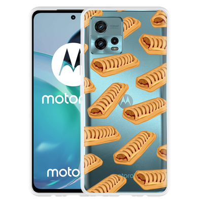 Cazy Hoesje geschikt voor Motorola Moto G72 - Frikandelbroodjes