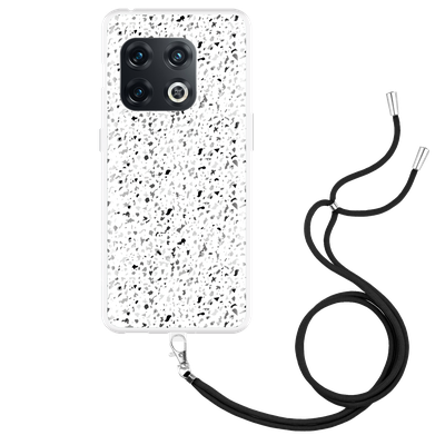 Cazy Hoesje met Koord geschikt voor OnePlus 10 Pro - Terrazzo Look