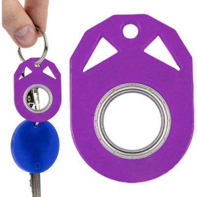 Cazy Ninja Sleutelhanger Spinner - Fidget Spinner Toy - Paars