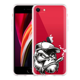 Hoesje geschikt voor iPhone SE 2020 - Gorilla Head