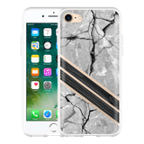 Hoesje geschikt voor iPhone 7 - Marble Wood