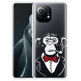 Hoesje geschikt voor Xiaomi Mi 11 - Smoking Chimp