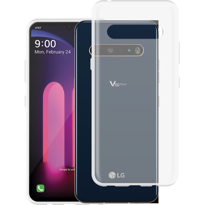 Cazy Soft TPU Hoesje geschikt voor LG V60 ThinQ 5G - Transparant