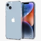 Spigen Liquid Crystal Case geschikt voor Apple iPhone 14 Telefoonhoesje - Transparant