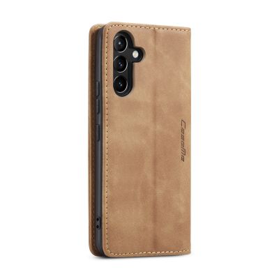 CASEME Samsung Galaxy A54 Retro Wallet Case - Brown
