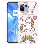 Hoesje geschikt voor Xiaomi Mi 11 Lite - Unicorn Time