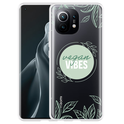 Cazy Hoesje geschikt voor Xiaomi Mi 11 - Vegan Vibes
