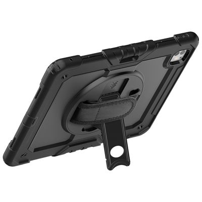 Just in Case iPad Pro 13 2024 (7th Gen) - Shockproof Case (PET Screenprotector/Hand Strap) - Black