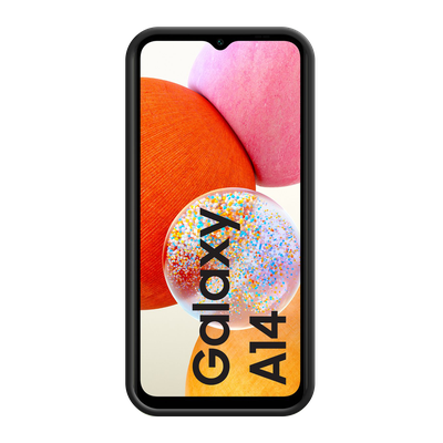 Cazy Rugged Texture TPU Hoesje - Telefoonhoesje geschikt voor Samsung Galaxy A14 4G/5G - Zwart