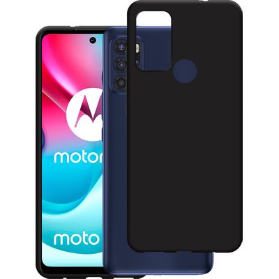 Cazy TPU Hoesje met Koord geschikt voor Motorola Moto G60s - Zwart
