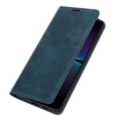 Cazy Wallet Magnetic Hoesje geschikt voor Sony Xperia 1 IV - Blauw