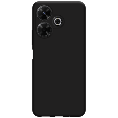 Cazy Soft TPU Hoesje geschikt voor  Xiaomi Poco M6 4G - Zwart