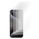 Tempered Glas Screenprotector geschikt voor iPhone 15 Pro - 3 stuks - Transparant