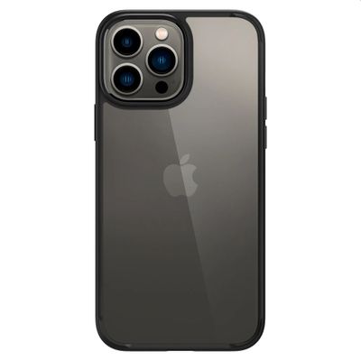 Hoesje geschikt voor iPhone 13 Pro Spigen Ultra Hybrid Case - Zwart
