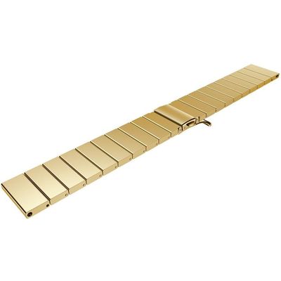 Just in Case 20MM Stainless Steel Chain Watchband (Gold)