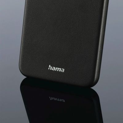 Hama MagCase Finest Sense Cover Hoesje geschikt voor Apple iPhone 14 - Compatibel met Magsafe - Zwart