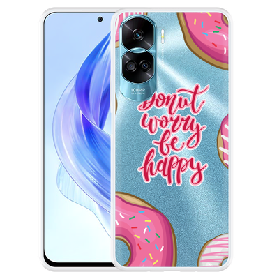 Cazy Hoesje geschikt voor Honor 90 Lite Donut Worry