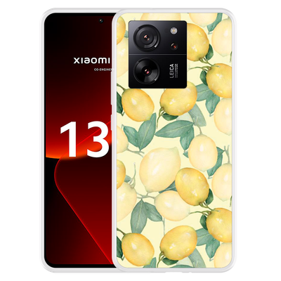 Cazy Hoesje geschikt voor Xiaomi 13T/13T Pro Lemons